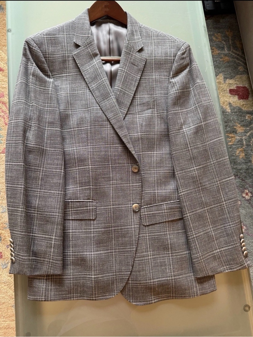 Hugo Boss Plaid Men's Sport Coat